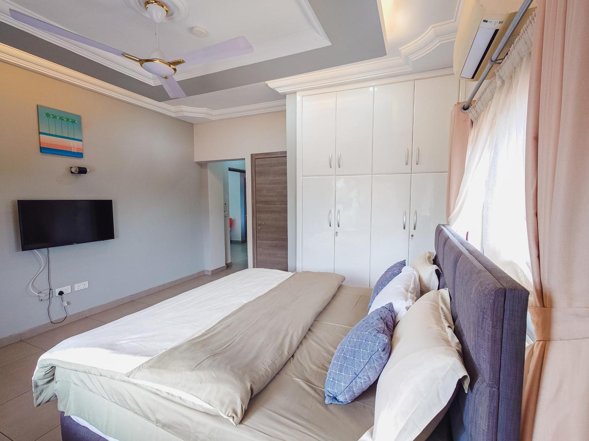 Queens View Apartment Accra Bagian luar foto