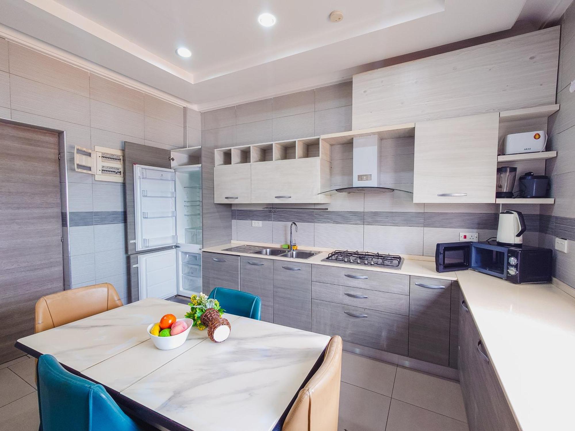 Queens View Apartment Accra Bagian luar foto